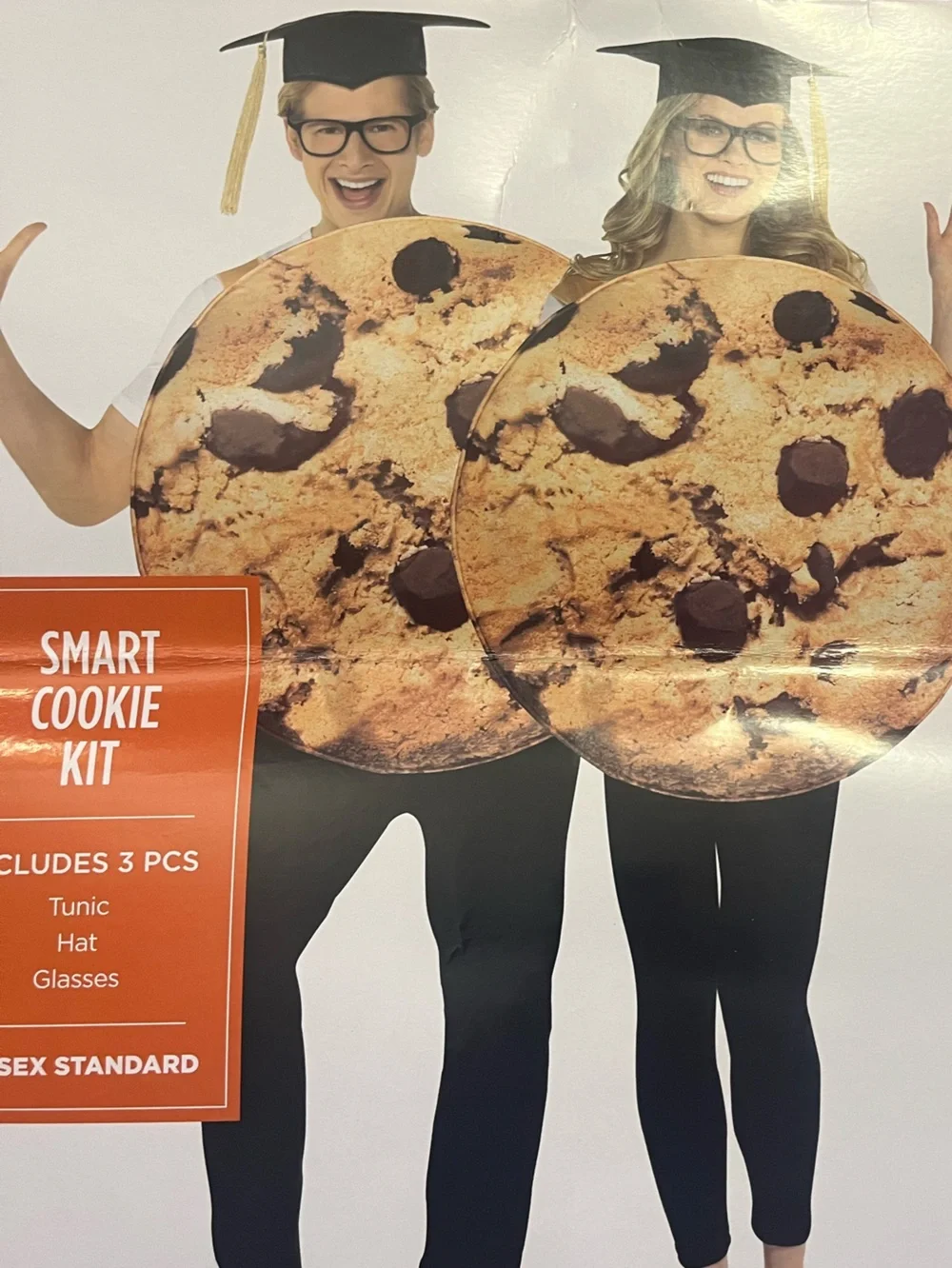 Smart Cookie Costume Tunic Kit - Chocolate Chip Cookie (Brown)